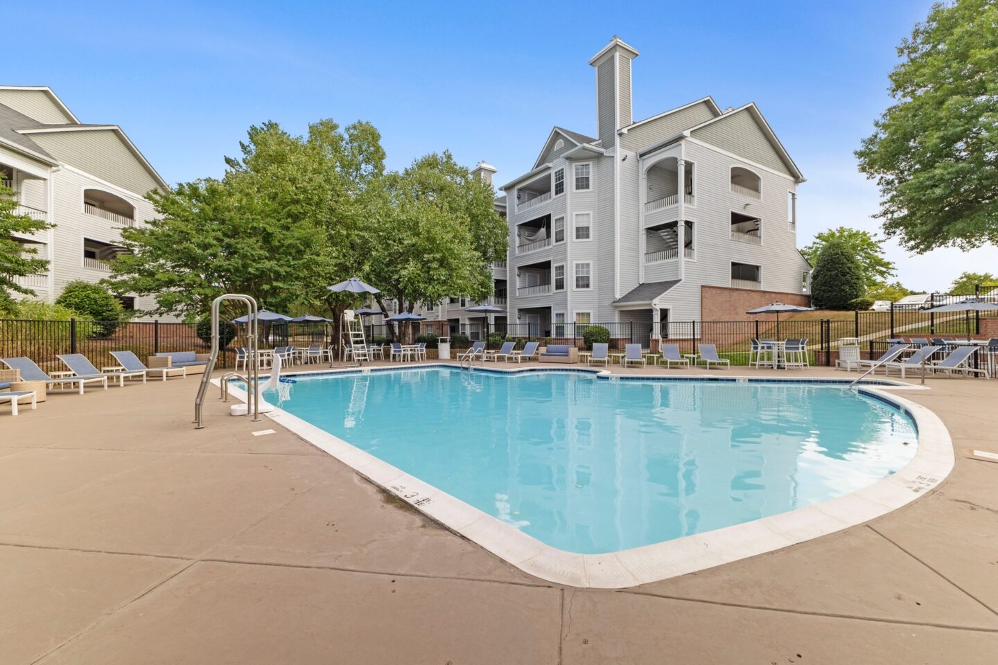 Swimming Pool with Ample Seating at Windsor Kingstowne, 22315