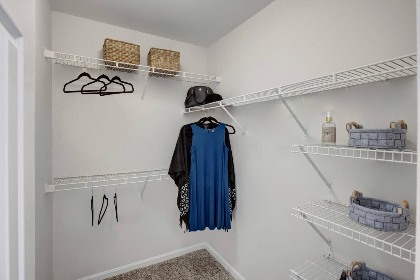 Walk in closet at at Windsor Kingstowne in Alexandria VA