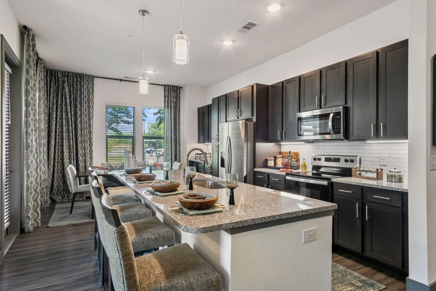 Kitchen at The Lakeyard District