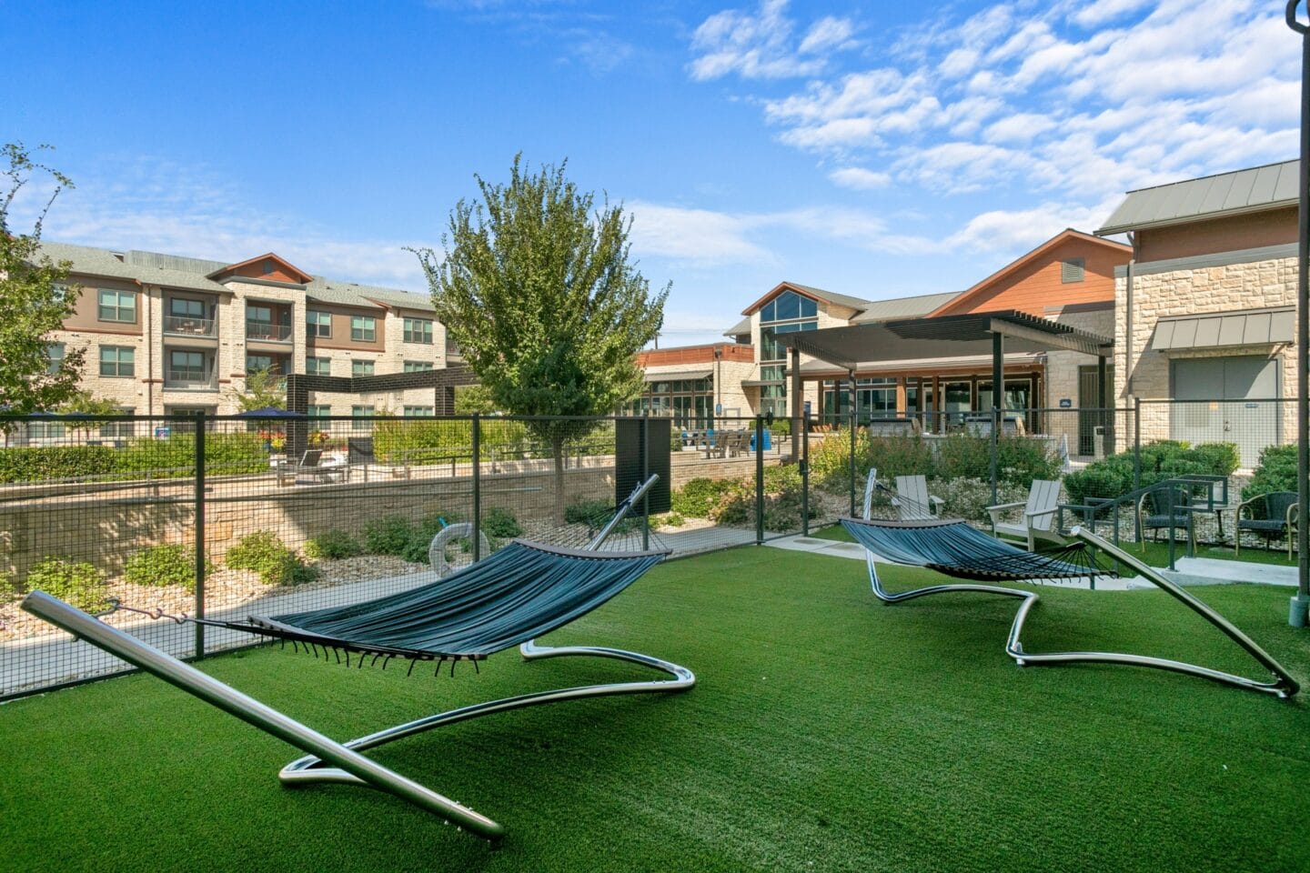 Hammocks at The Lakeyard District