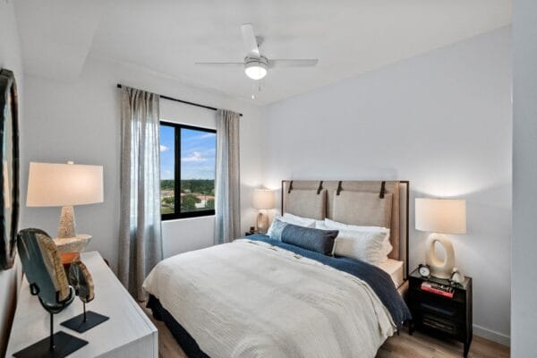 Spacious bedroom at Windsor Ludlam Trail in Miami, FL.