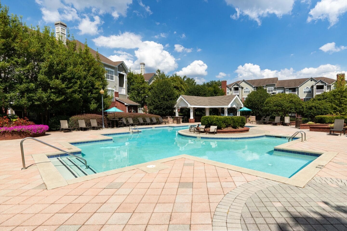 View of Windsor Vinings Apartments' resort style pool