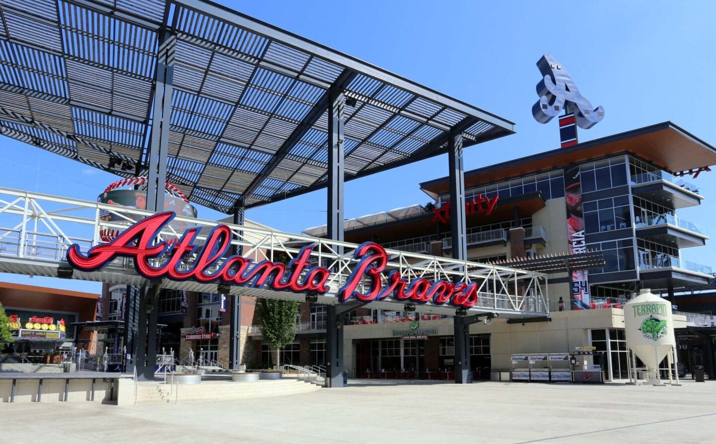 a view of the alamo drafthouse in downtown san antonio