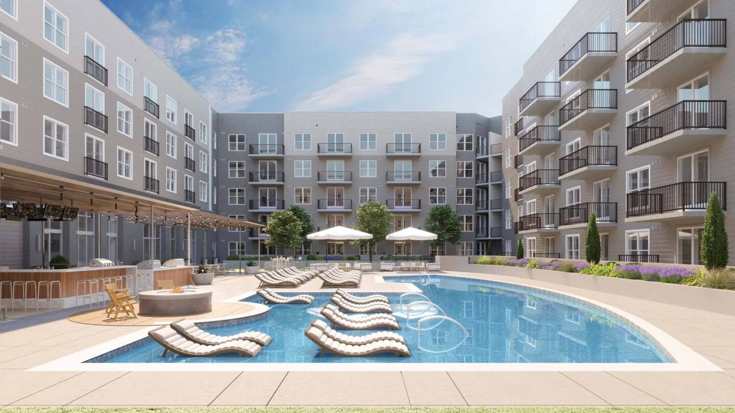 Rendering of pool photo at High Street Atalnta, Atlanta GA 30346