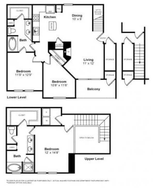 Rendering of the Sorbello floor plan with 3 bedroom[s] and 2 bathroom[s] at Windsor at Aviara