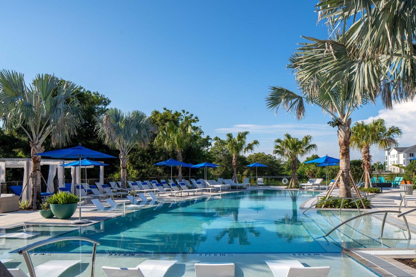 Resort style pool at Windsor Cleartwater, Clearwater, FL 33763