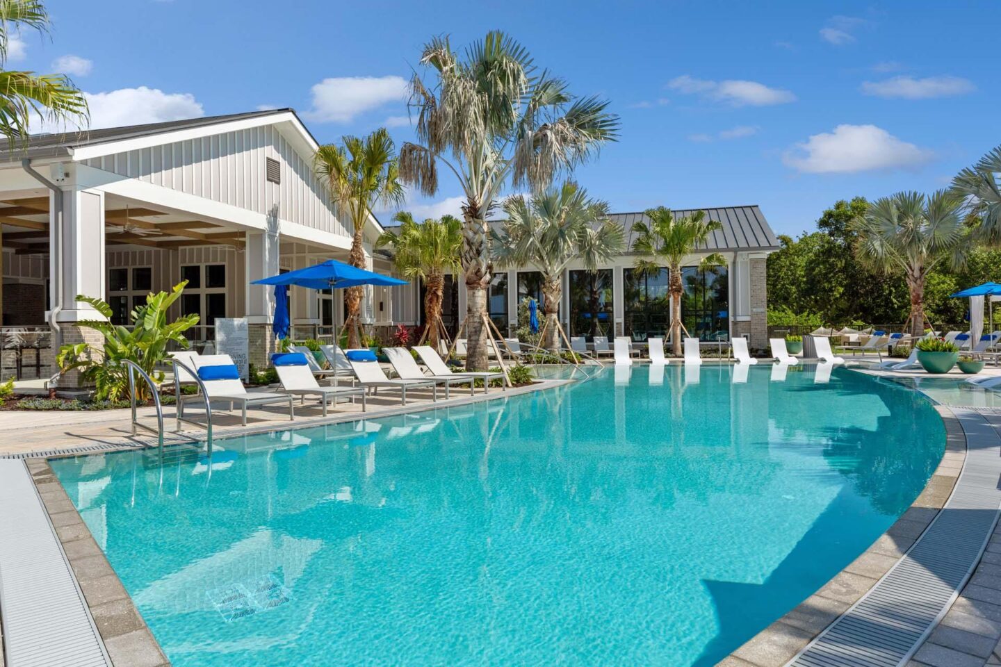 Resort style pool at Windsor Cleartwater, Clearwater, FL 33763