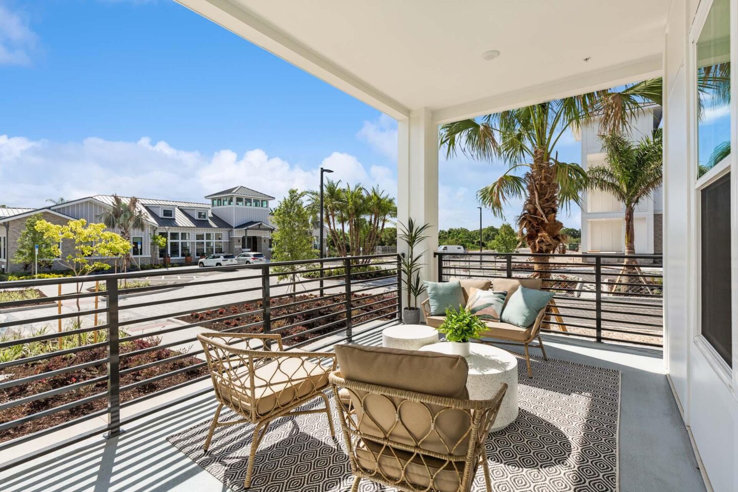 Private patio or balcony at Windsor Cleartwater, Clearwater, FL 33763